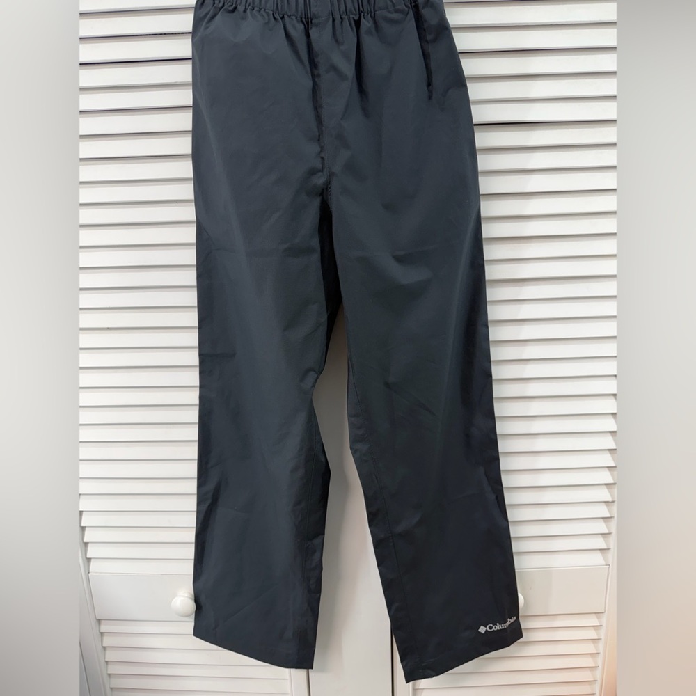 Columbia size M 10/12 Boys' Trail Adventure Rain Pants
